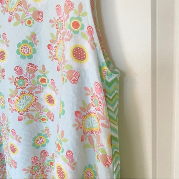 Matilda Jane Size 14 Caught In A Breeze Tunic Tank Top Shirt Hello Lovely - Picture 4 of 7